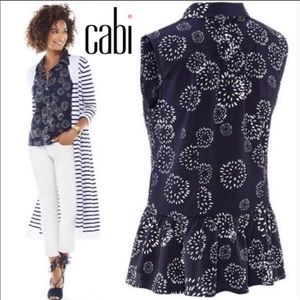EUC CAbi 5215 Dandelion Wish Blouse